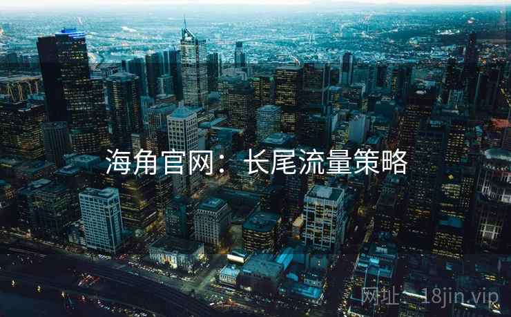 海角官网：长尾流量策略