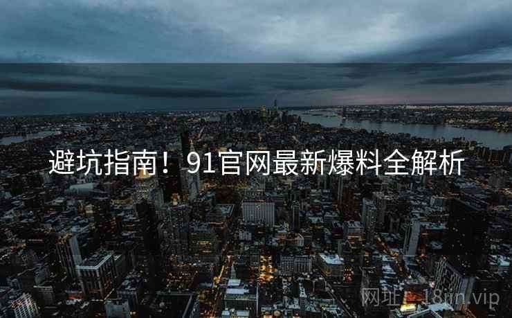 避坑指南！91官网最新爆料全解析