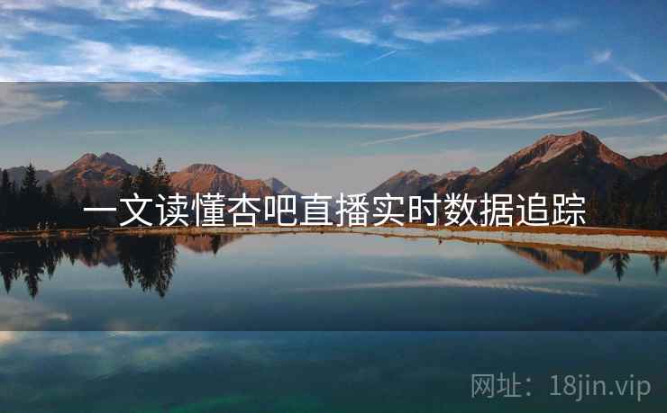 一文读懂杏吧直播实时数据追踪